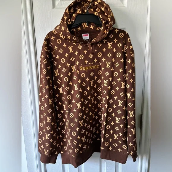 Supreme Box Supreme Hoodie X Louis Vuitton Supreme Jackets Coats